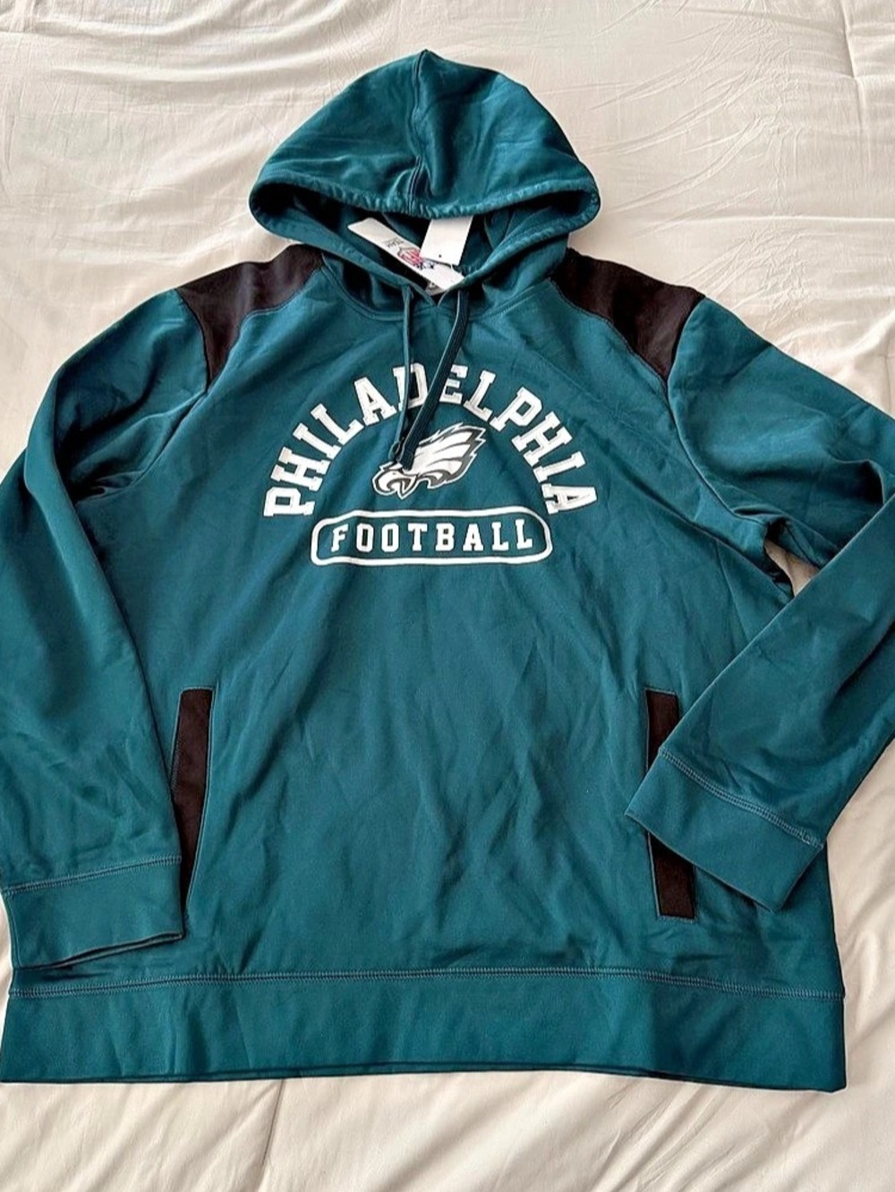 NFL Philadelphia Eagles Football pullover Color Block Pullover XL NWT